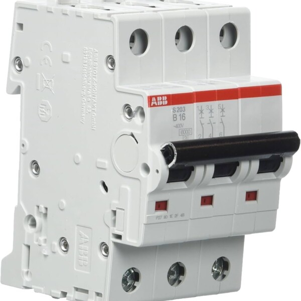 ממט מאז תלת קוטבי 3*25 ABB SH203-C25 6kA